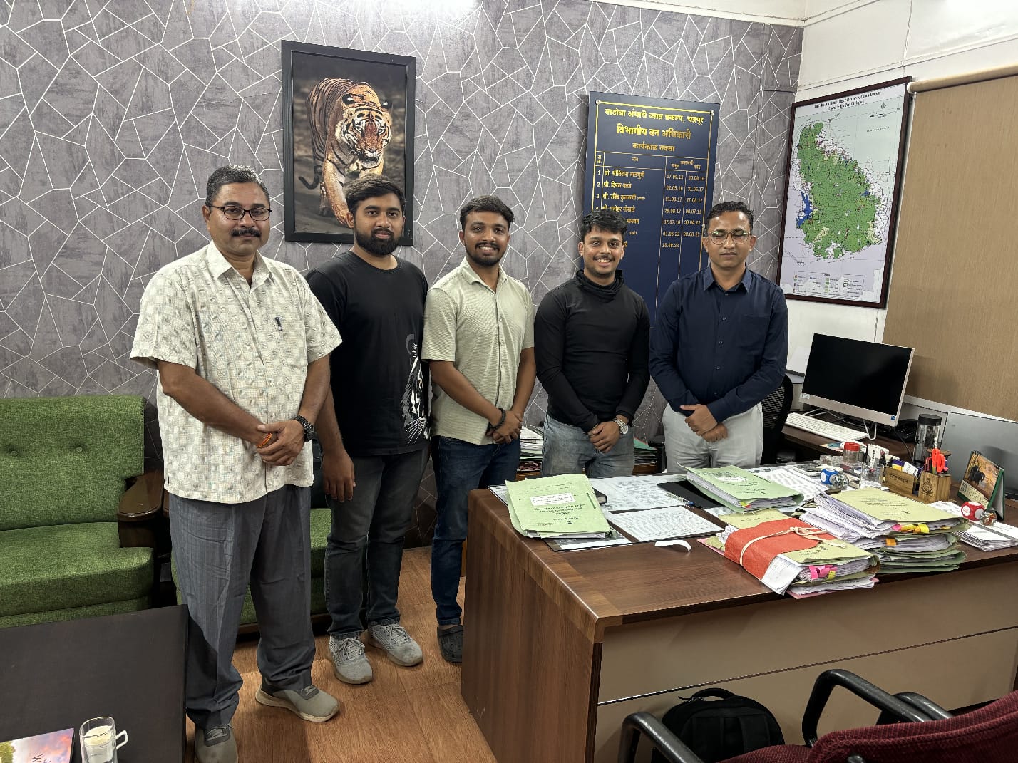 Meeting with department officials